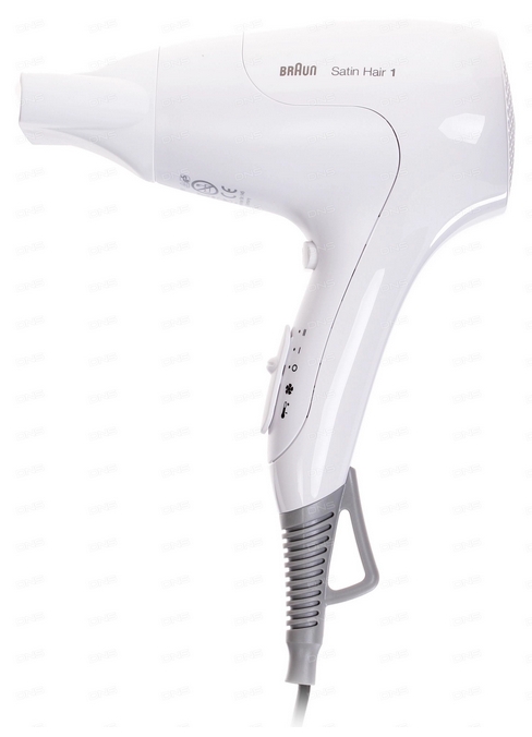 Фен Braun HD180 1800W Белый photo 1 Фен Braun HD180 1800W Белый photo 1