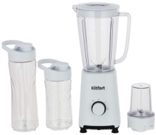 Blender Kitfort KT-1380, 2 trepte viteza, Alb thumbnav 1