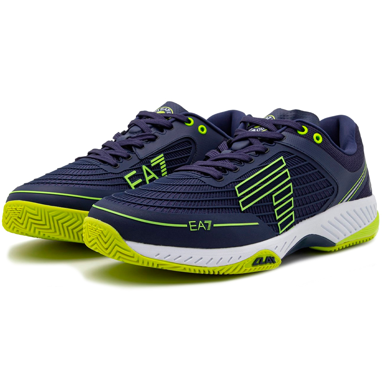 Кроссовки EA7 EMPORIO ARMANI NEW TENNIS CLAY / Мужской / 40.5 / Синий photo 2