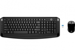 HP Wireless Keyboard and Mouse 300, Black thumbnav 1