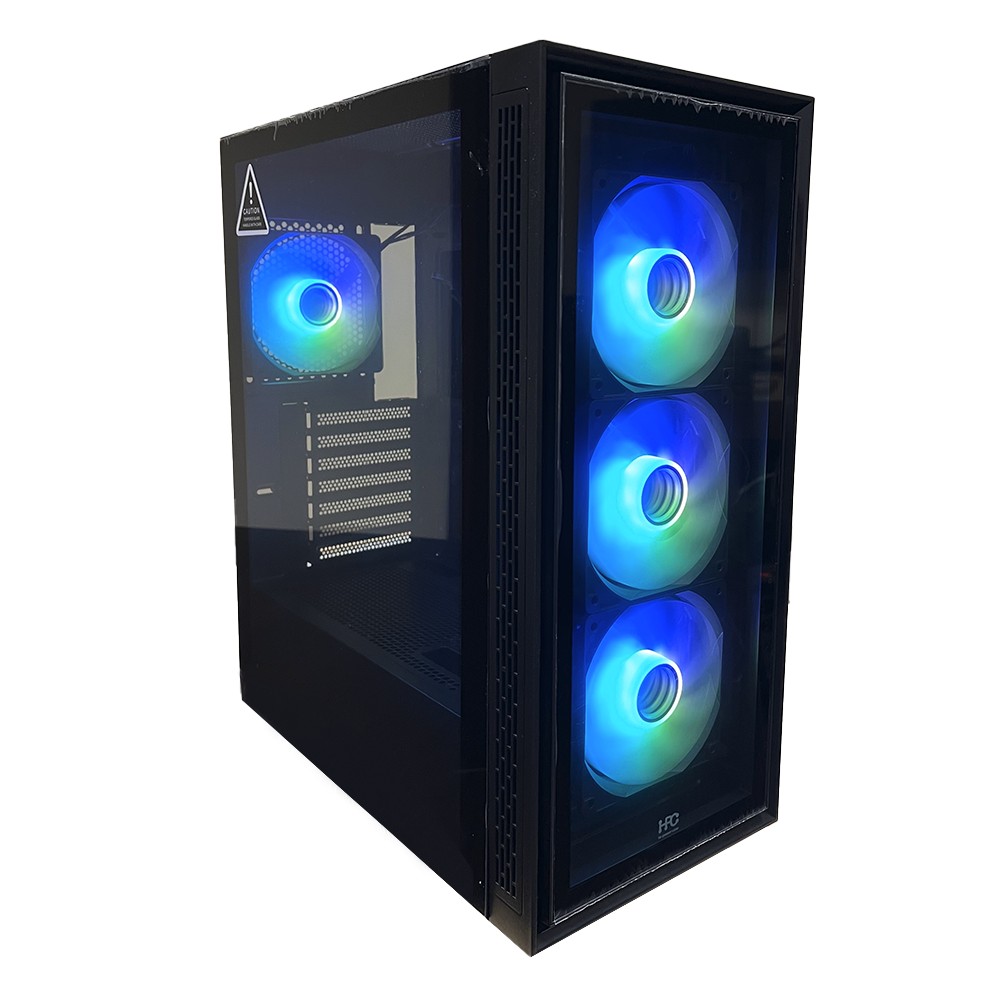 Компьютер ATOL PC1049MP - Gaming A-RGB#3.3/ AMD Ryzen 5 5500/ 16GB / 512GB SSD / RX580/ Black photo 3
