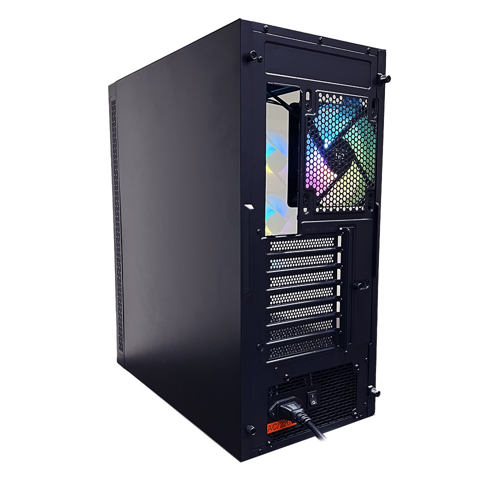 Компьютер ATOL PC1049MP - Gaming A-RGB#3.3/ AMD Ryzen 5 5500/ 16GB / 512GB SSD / RX580/ Black photo 4