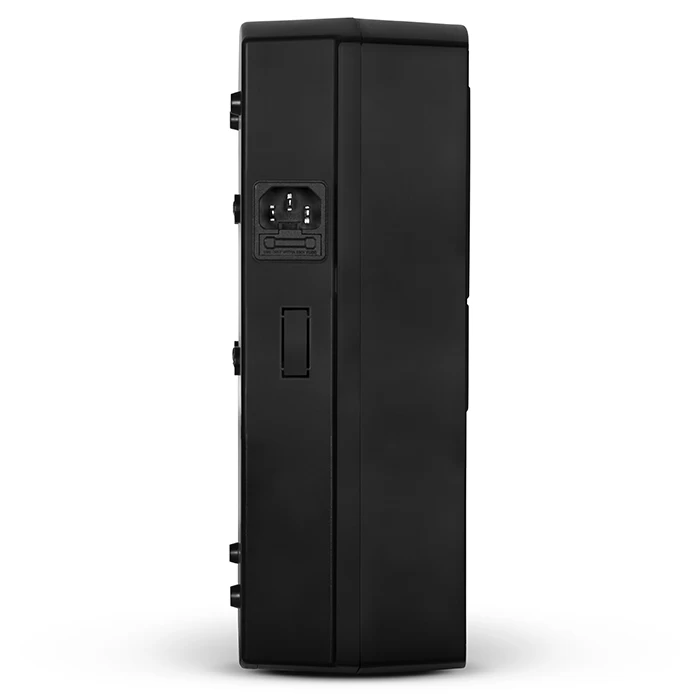 SVEN UP-L1000E, Line-interactive UPS with AVR, 1000VA /510W, 6 x Schuko outlets (3 backed up, all 6 surge protected), LED status indication,Black photo 4