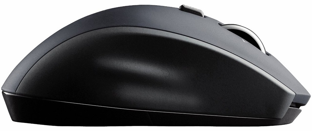 Logitech Wireless Mouse M705 Optical Mouse, Hyper-fast scrolling, Nano receiver, Dark-Grey/Silver, Retail photo 2