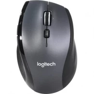 Logitech Wireless Mouse M705 Optical Mouse, Hyper-fast scrolling, Nano receiver, Dark-Grey/Silver, Retail 