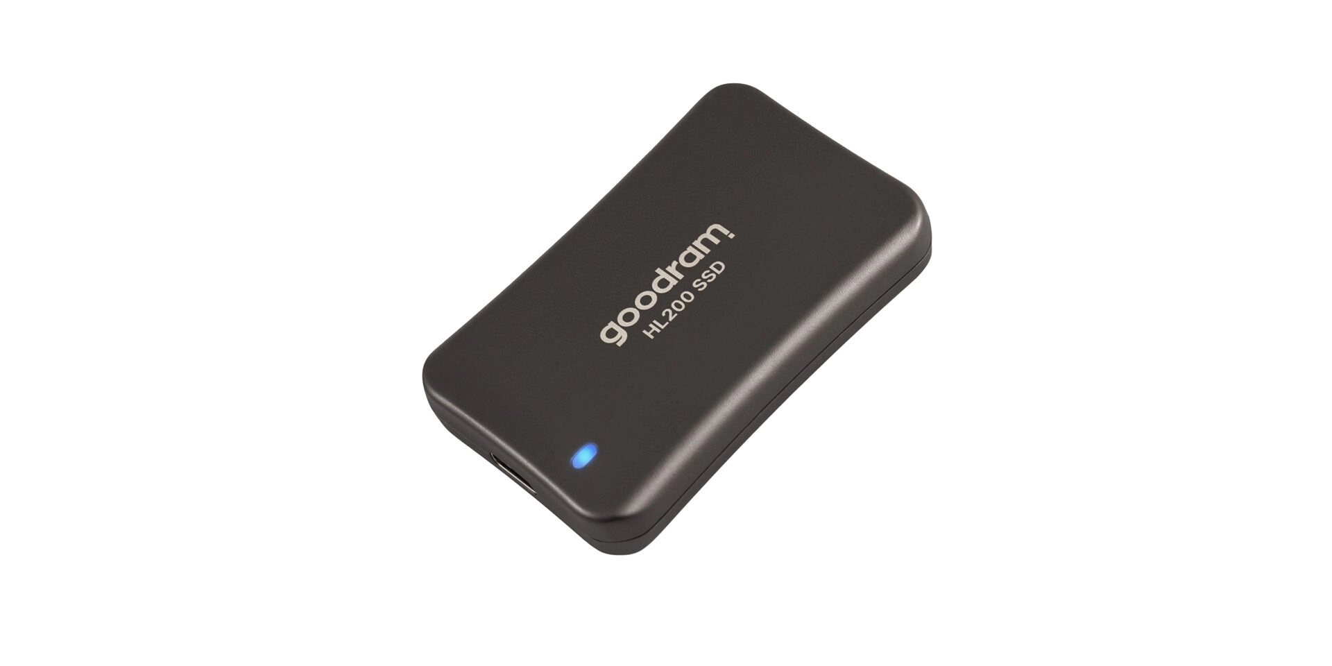 2.5" External SSD 256GB  Goodram HL200 USB 3.2 Gen 2, Black, Sequential Read/Write: up to 520/500 MB/s, Includes USB-C to A / USB-C to C cables, Ultra-small and lightweight SSD photo 1