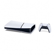 Игровая консоль Sony PlayStation 5 Digital Slim (without Disc Edition), 1TB, White; 1 x Gamepad (Dualsense) thumbnav 4