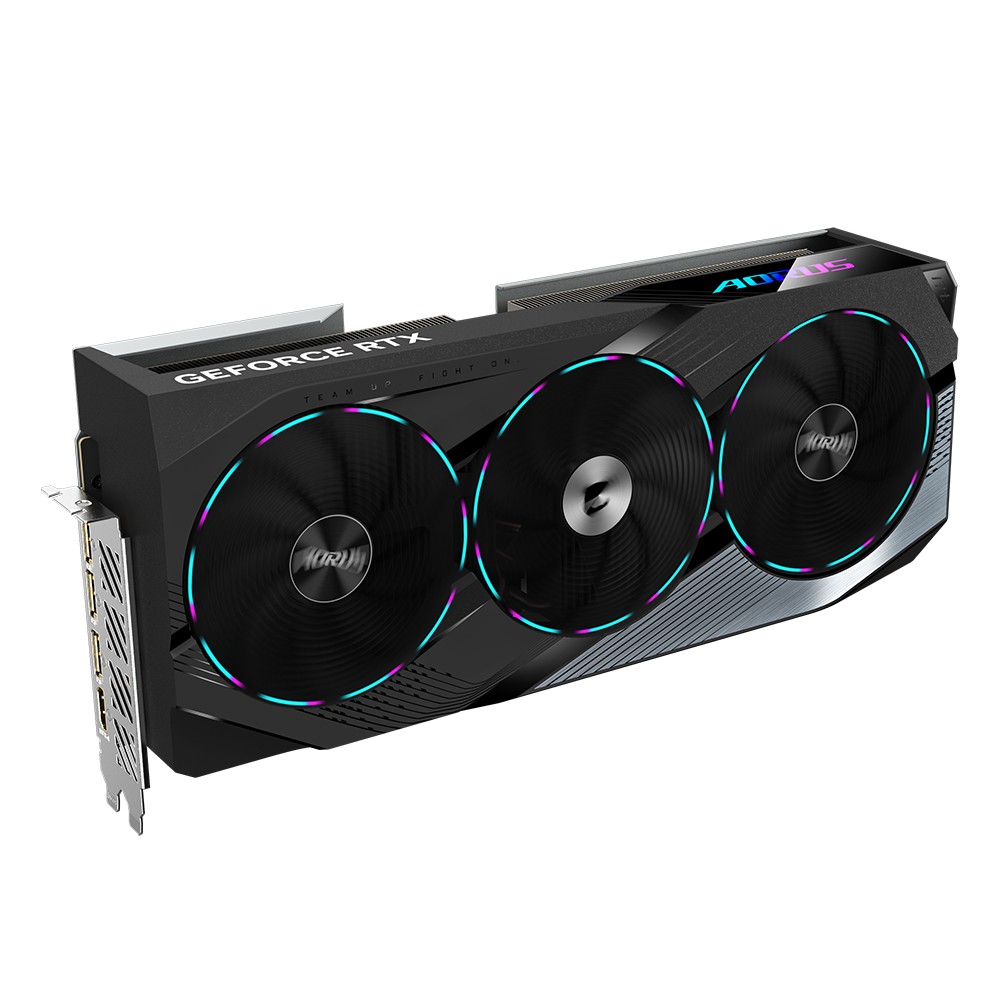 Placa video Gigabyte AORUS GeForce RTX 4070 SUPER MASTER/ 12GB/ GDDR6X/ 192bit photo 2