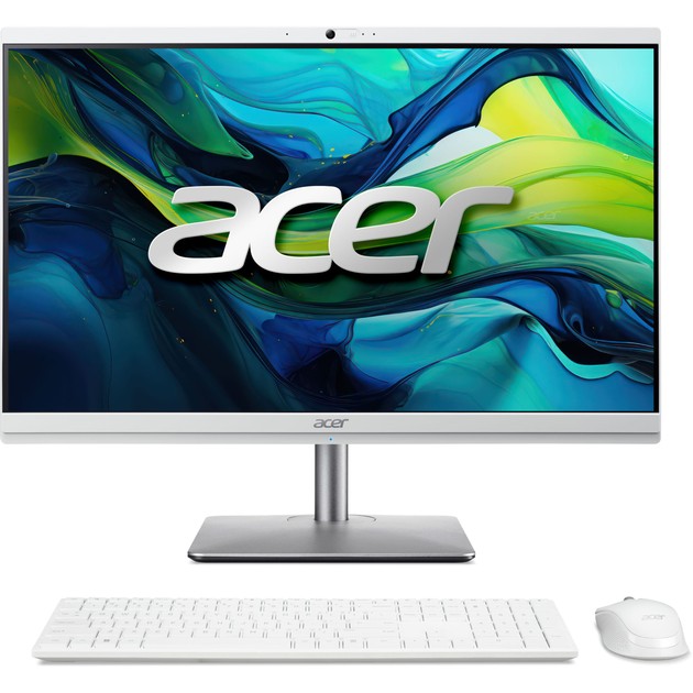 All-in-One PC 23.8” Acer Aspire C24-195ES (DQ.BM5ME.004)/ Intel Core Ultra 7 155U/ 32GB/ 512GB SSD/ Silver photo 1 All-in-One PC 23.8” Acer Aspire C24-195ES (DQ.BM5ME.004)/ Intel Core Ultra 7 155U/ 32GB/ 512GB SSD/ Silver photo 1