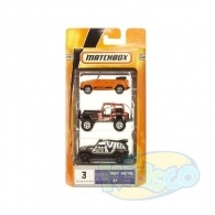 Matchbox C3713 Set 3 Masini In Asort. 