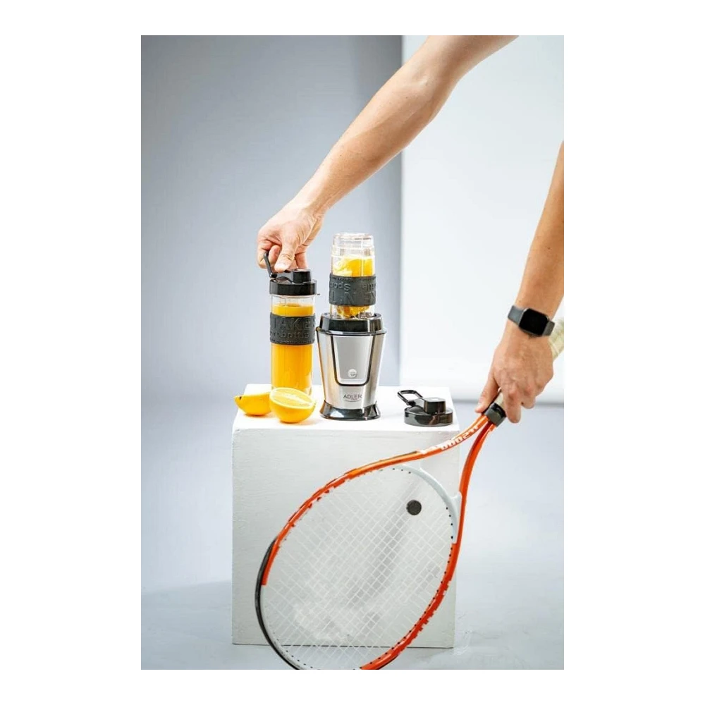 Blender pentru smoothie Smoothie Adler AD4081 Argintiu / 1 viteze / ml photo 8