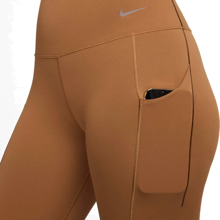 Panta-colanti Nike W NK DF UNIVERSA HR TGHT / Femei / M / Maro photo 4