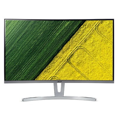 27.0" ACER VA CURVED LED ED273WMIDX Borderless Silver (4ms, 100M:1, 250cd, 1920x1080, 178°/178°, DVI, HDMI, FreeSync, Speakers 2 x 3W) [UM.HE3EE.005] photo 1