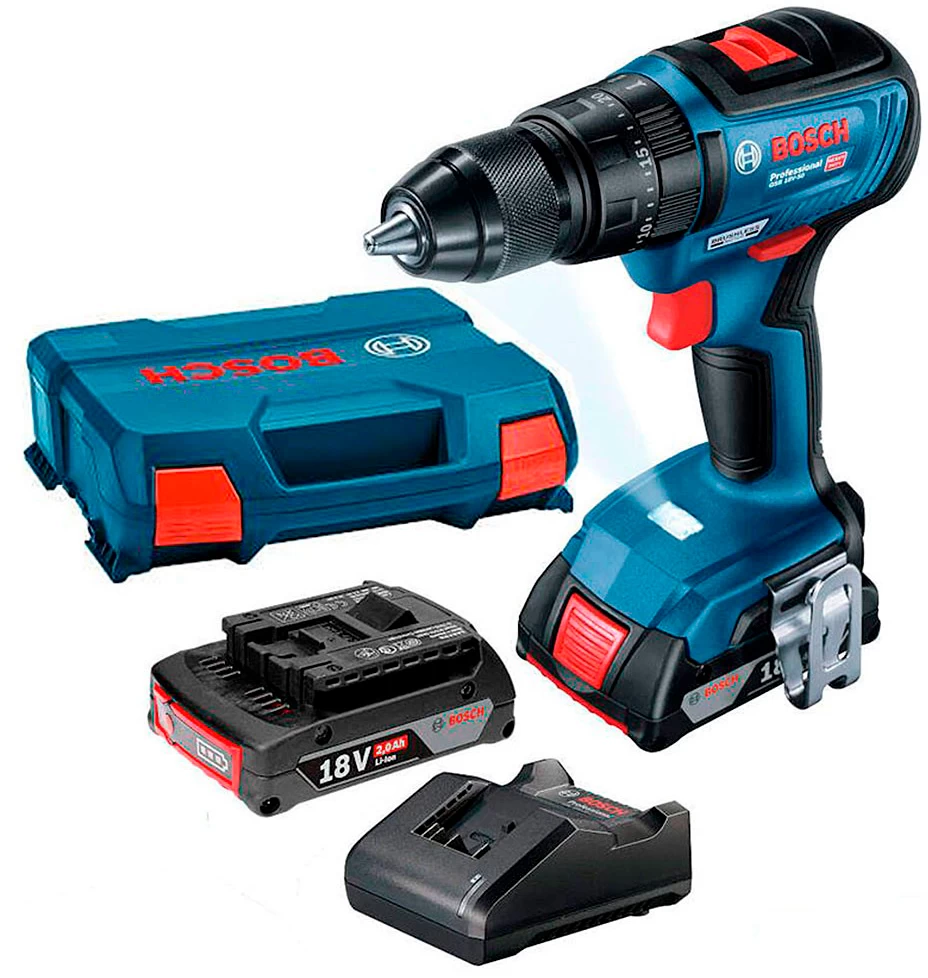 Аккумуляторная дрель-шуруповерт Bosch GSB 18V-50, 06019H5100 photo 1