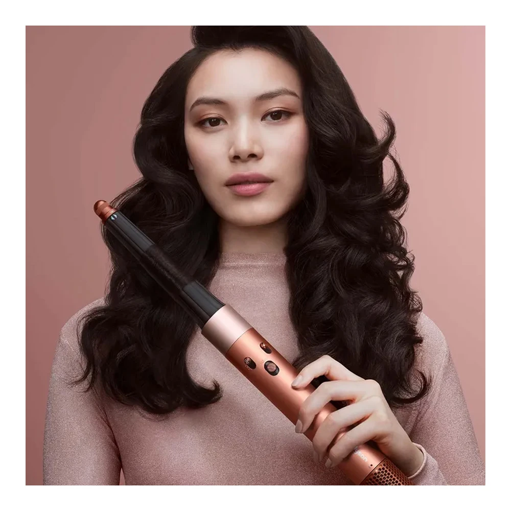 Mультистайлер Dyson Airwrap HS08 ID Amber Silk/Pink Champagne Straight+Wavy Limited Edition photo 5