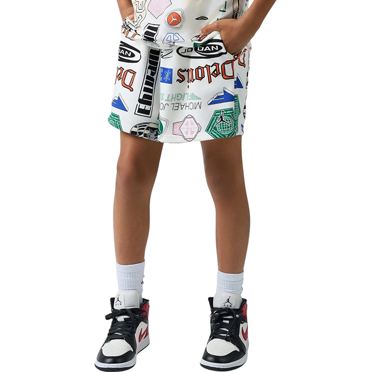 Шорты Nike MJ ESSENTIALS FT AOP SHORT S Белый Мужской photo 1