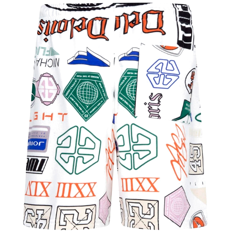 Шорты Nike MJ ESSENTIALS FT AOP SHORT S Белый Мужской photo 3