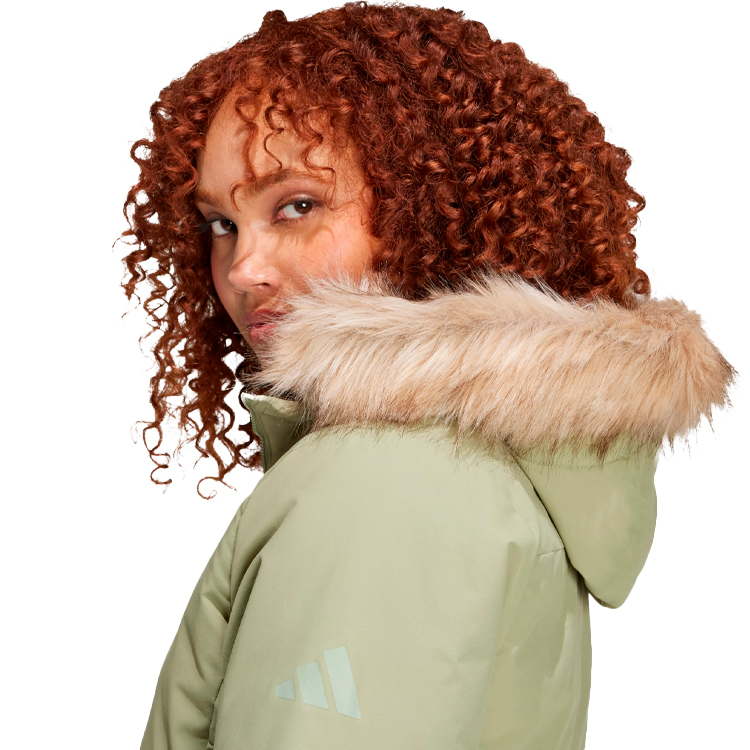 Куртка Adidas W PAVERIC PAR XXS Зеленый Женский photo 4