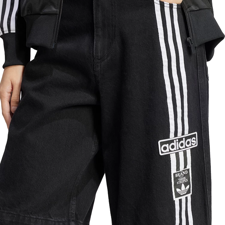 Брюки Adidas DENIM PANT 25 Черный Женский photo 5