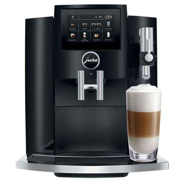 Aparat de cafea JURA S8 Piano Black, 15482 photo Aparat de cafea JURA S8 Piano Black, 15482 photo