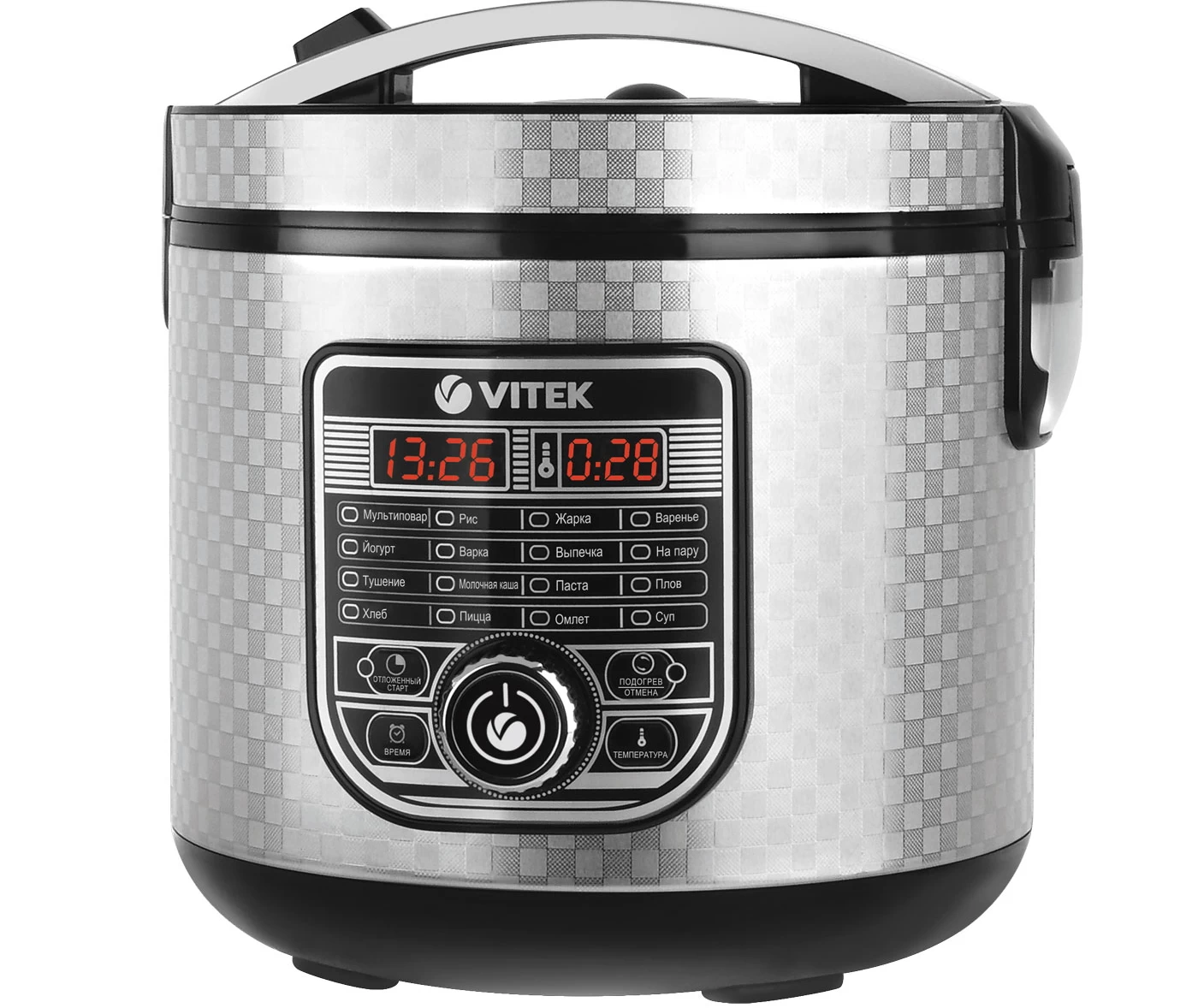 Мультиварка Vitek VT-4282 /5 л и более / 860 / 16авто-программ / Серебристый photo 1