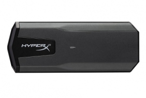 M.2 External SSD 960GB Kingston HyperX SAVAGE EXO, Sequential Read/Write: up to 500/480 MB/s, Includes USB-C to A / USB-C to C cables (USB 3.1 Gen 2 /Type C), Windows®, Mac, PS4 and Xbox One compatible, Light, portable and compact, 3D TLC thumbnav 1
