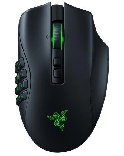 RAZER Mouse Naga Pro, Modular Wireless Mouse with Swappable Side Plates, Razer Hyperspeed Wireless technology, 3 Swappable Side Plates, Up to 19+1 Programmable Buttons photo 1
