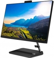 All-in-One PC - 23.8" Lenovo IdeaCentre 3 24ALC6, 23.8 FHD IPS AG, AMD Ryzen 5 7530U, 8GB (2x4) DDR4 RAM, 512GB SSD PCIe NVMe, AMD Radeon™ Graphics, no ODD, HD Cam, LAN, WiFi 11ax  2x2+BT 5.0, USB KB&amp;MS, DOS, Black, 6.8 kg. thumbnav 2