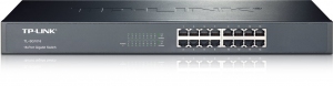 Коммутатор TP-LINK TL-SG1016 / 16 port / Gigabit / RJ45 / 1U 19-inch rack-mountable steel case thumbnav 1