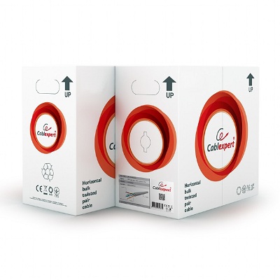 Cable UTP Gembird UPC-5004E-SO, AWG24 Solid Copper cable, cat. 5E, 305m photo 1 Cable UTP Gembird UPC-5004E-SO, AWG24 Solid Copper cable, cat. 5E, 305m photo 1