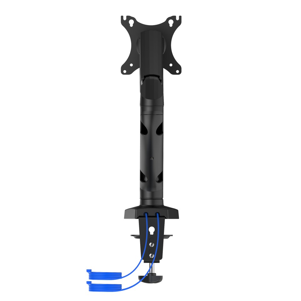 Arm for 1 monitors 13”-31.5” -  AOC AS110DX with integrated USB Hub, Black, USB Hub: USB-C + USB3.0, Desk Clamp/Grommet, Aluminum structure, Gas spring, Height adjustment, Max.Load: 2-9kg, Tilt: '-90°~+85°, Swivel:180°, Rotation:360°, Hidden cable managem photo 7
