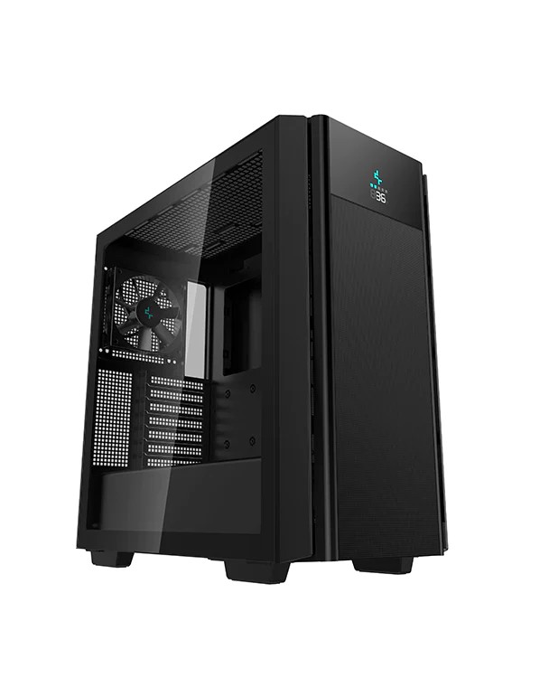 Корпус DEEPCOOL CH510 MESH DIGITAL / no PSU/ Side-Window / 1x120mm / ATX / Black photo 1