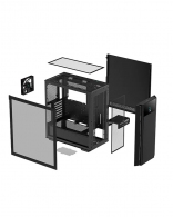Корпус DEEPCOOL CH510 MESH DIGITAL / no PSU/ Side-Window / 1x120mm / ATX / Black thumbnav 5