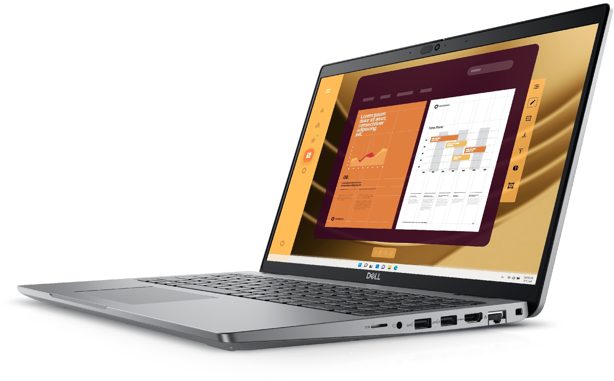 Laptop 15.6'' DELL Latitude 5550/ Intel Core Ultra 5 125U/ 16GB DDR5/ 512GB SSD/ Gray photo 3