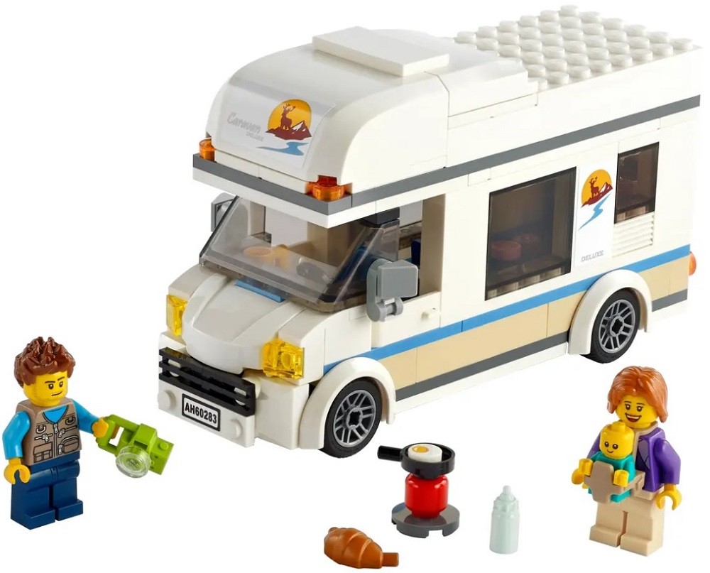 Constructor Lego City Holiday Camper Van 60283 de la 5+ ani photo 2