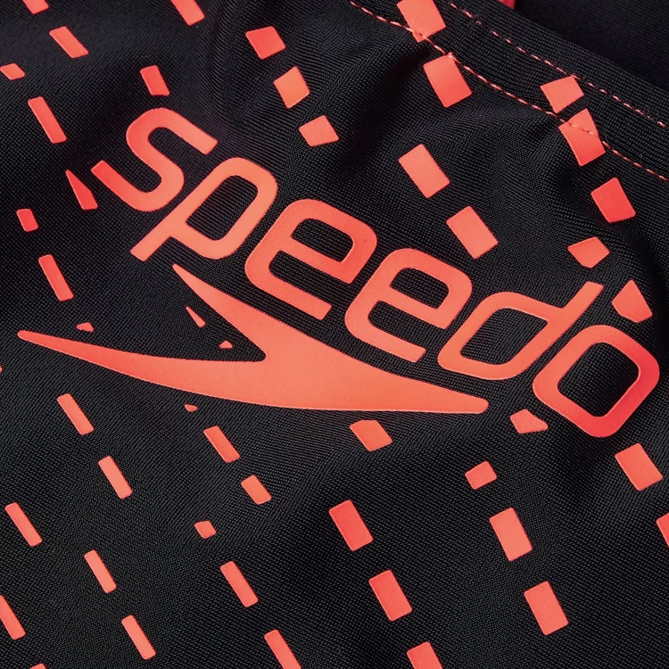 Купальник Speedo MEDLEY LOGO MDLT JF / Женский / 11-12 / Черный/Красный photo 5