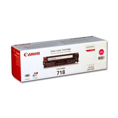 Laser Cartridge Canon 718, magenta (2900 pages) for LBP-7200Cdn,7660Cdw,7680Cx &amp; MF724CDW/728CDW,MF8550Cdn,8540Cdn,8380Cdw,8360Cdn,8350Cdn,8330Cdn photo 1