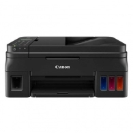 MFD CISS Canon Pixma G4411, Color Printer/Scanner/Copier/FAX/Wi-Fi, ADF(20-sheet), A4, Print 4800x1200dpi_2pl, Scan 600x1200dpi, ESAT 12.2/8.7 ipm,64-275г/м2, LCD display_6.2cm,USB 2.0, 4 ink tanks: GI-490BK,GI-490C,GI-490M,GI-490Y 