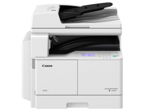 MFP A3 Canon iR2206iF Mono Copier/Net Printer/Scan/Fax, DADF 50p, Platen, A3/11ppm, A4/22ppm, print 600x600dpi, scan 300x300dpi, 25–400%, 64-128g/m2, 128Mb,1x250-sheet Cassette+80, 10k pag per month, Set : Drum C-EXV42_66k pag, Not in Set: Toner C-EXV42 photo 1
