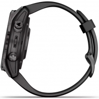 Garmin Fenix 7S Pro – Sapphire Solar, Carbon Grey DLC Titanium with Black Band thumbnav 2