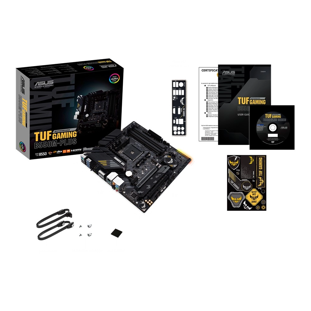 Placa de baza ASUS TUF GAMING B550M-PLUS / AM4 / B550 / DDR4 / mATX photo 5
