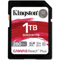 Card de memorie SD 1.0TB V60 Kingston Canvas React Plus, 280MB/s, UHS-II thumbnav 1