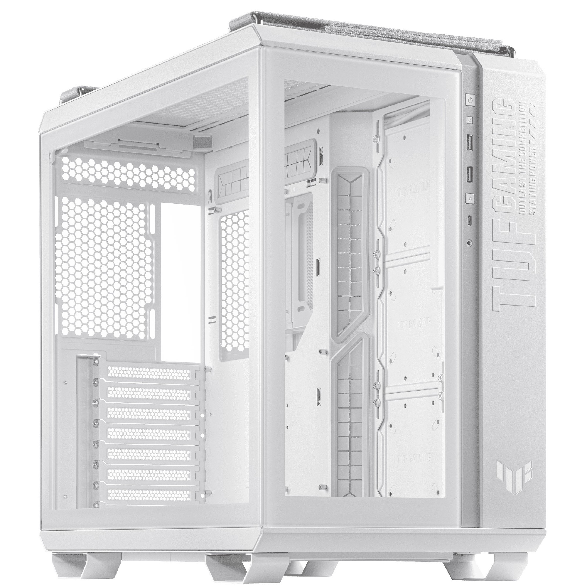 Carcasa ASUS TUF GAMING GT501 / w/oPSU / ATX / White photo 1
