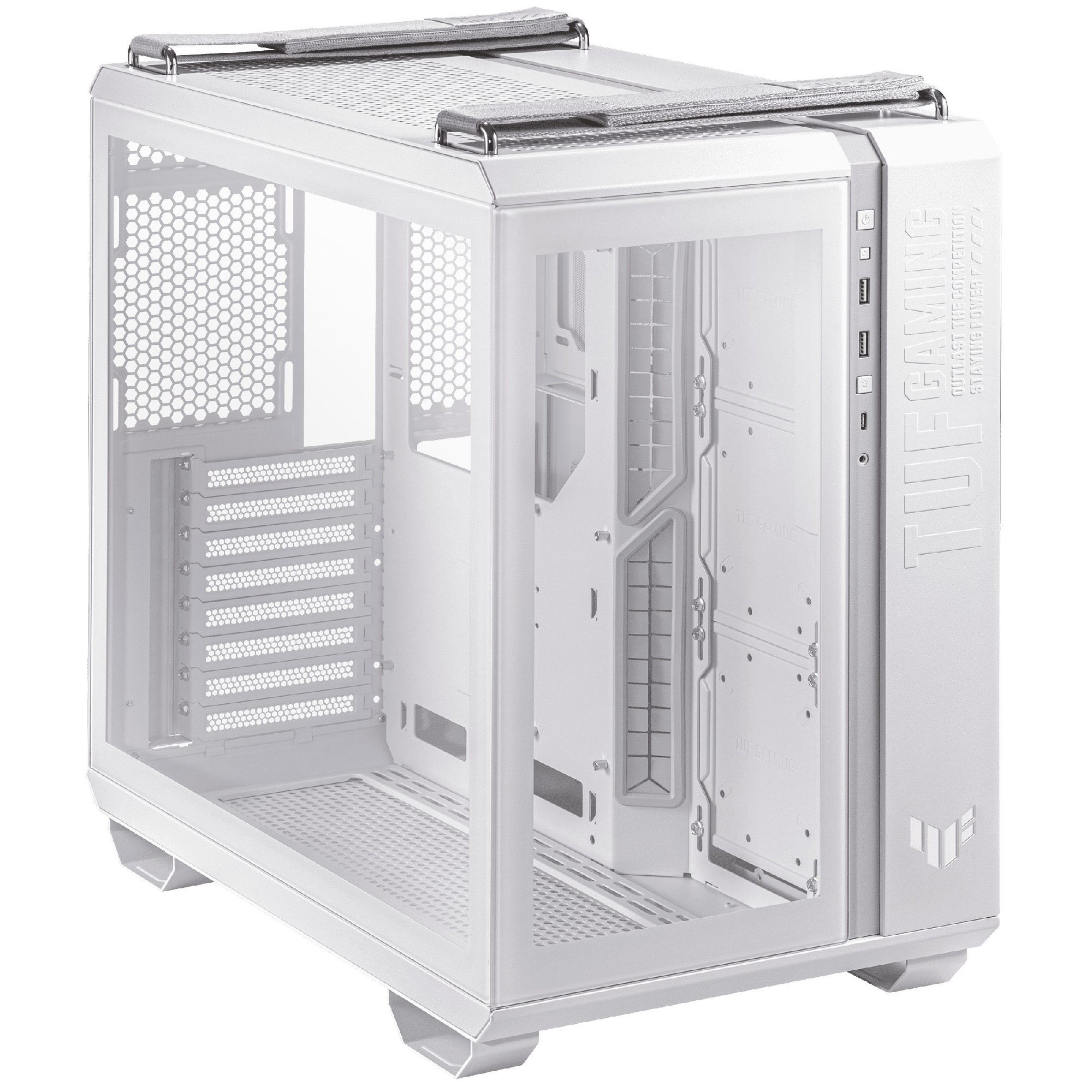 Carcasa ASUS TUF GAMING GT501 / w/oPSU / ATX / White photo 2