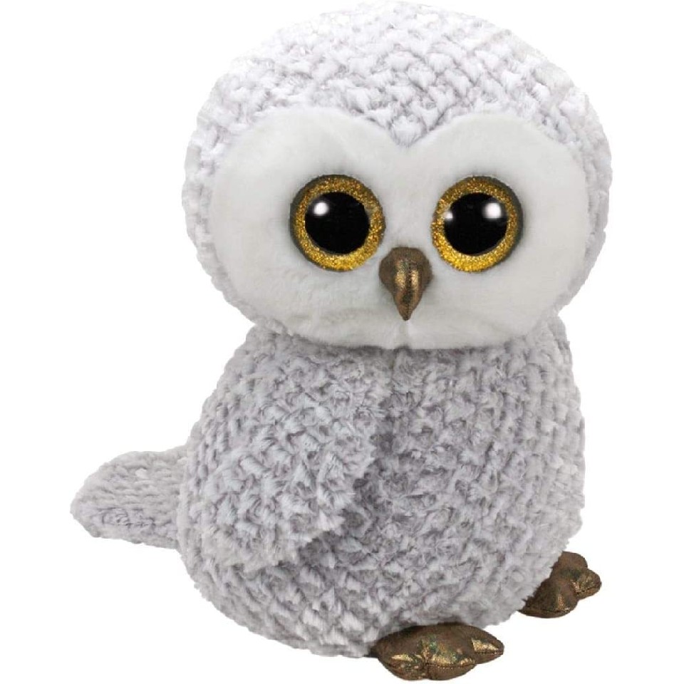 BB OWLETTE TY36840 white owl 42 cm photo 1