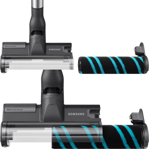 Пылесос вертикальный Samsung tehno-trend635883 / 550Вт / Серебристый photo 3