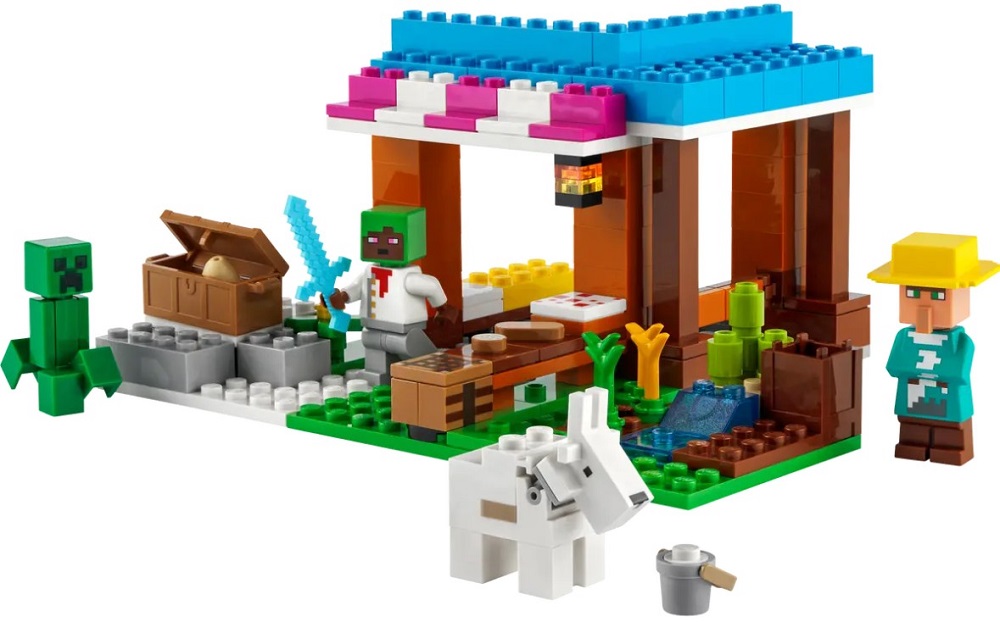 Constructor Lego Minecraft The Bakery 21184 de la 8+ ani photo 2
