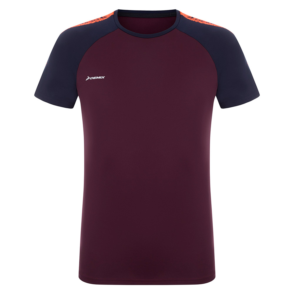 Tricou bărbătesc Demix XL Bordo photo 1