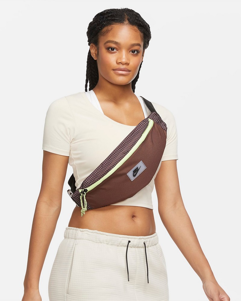 Geanta pe brau Nike NK HERITAGE HIP PACK - TRL DJ1620-284 Maro photo 2