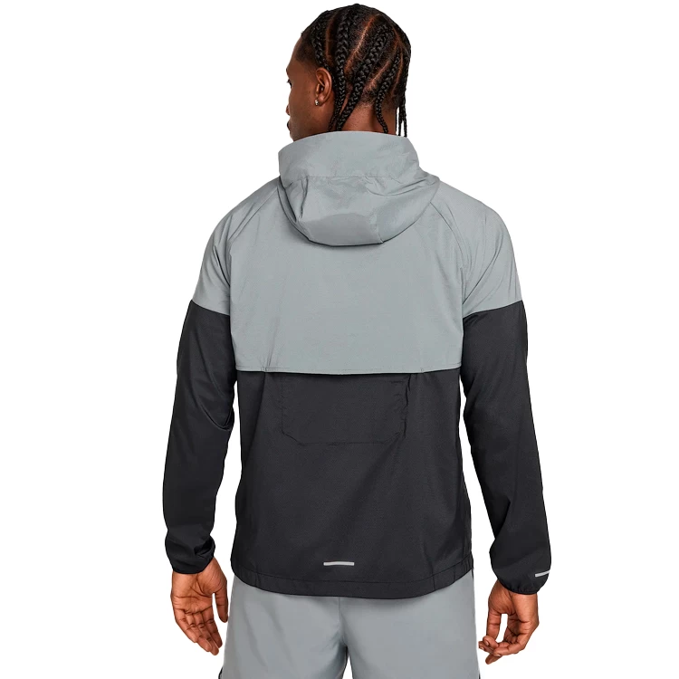Мужская Ветровка Nike M NK IMP LGHT WR JKT S Серый/Черный photo 2